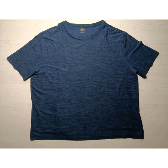 Leg3nd Other - LEG3ND Legend Breathe Men’s T-Shirt Performance Top Heathered Blue Size 3X